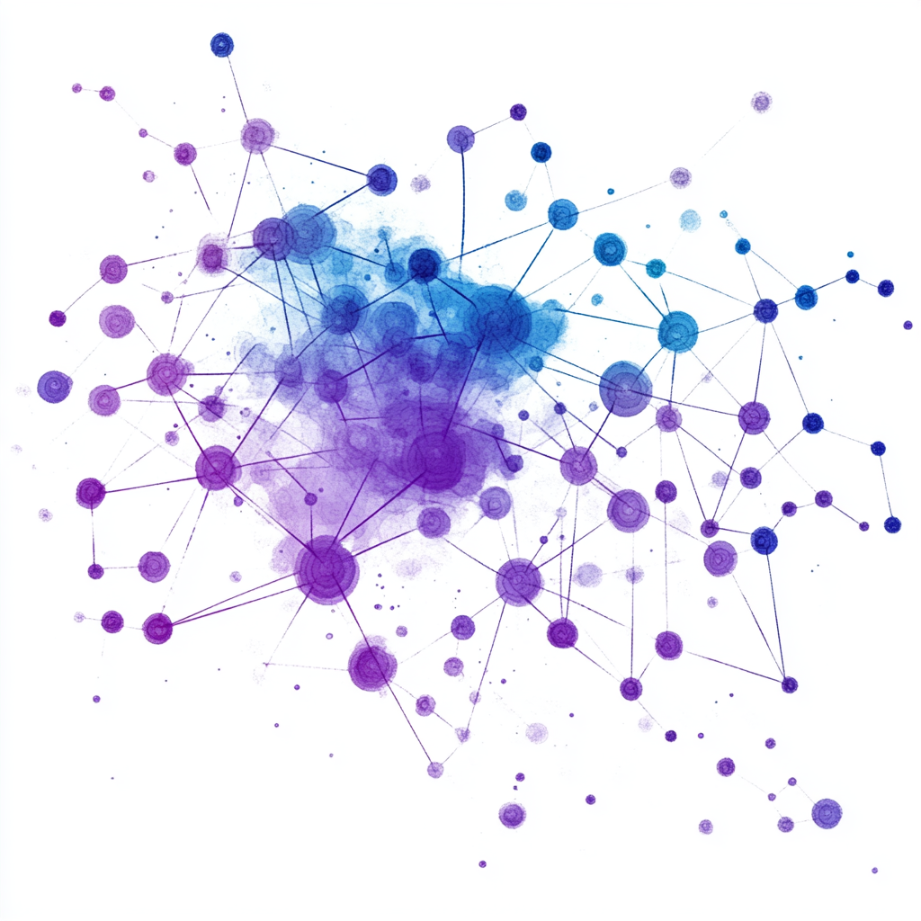 tuegg_picture_a_purple_blue_neural_network_that_forms_a_graph_o_8905b2f5-0769-4a92-bb70-50dd94c68afa